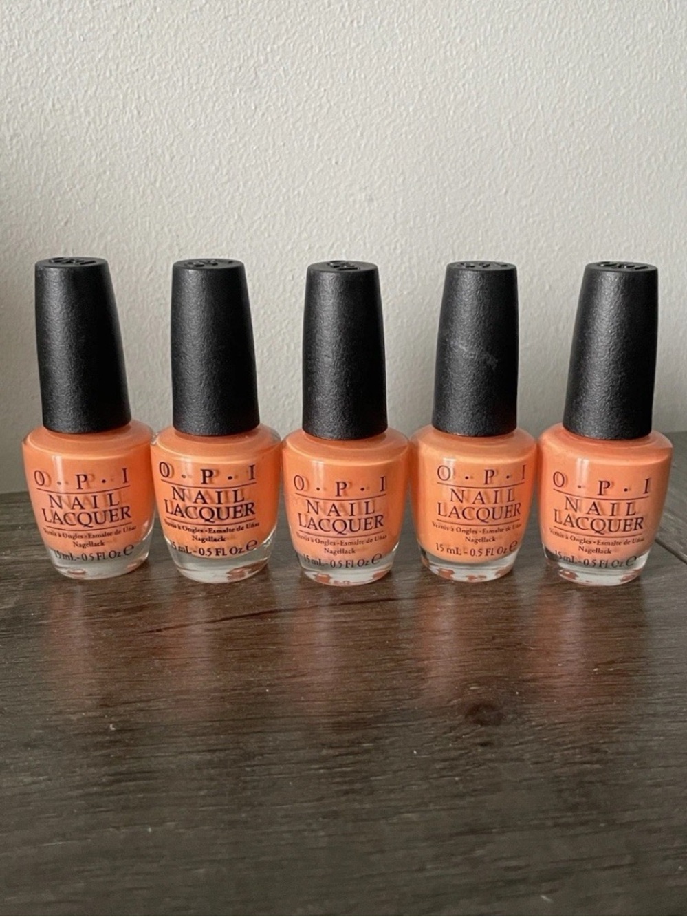 OPI Orange Nail Lacquer - Set of 5 in color Where did Suzi’s Mango?